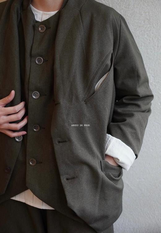 Au garcons橄榄绿外套 商品图4