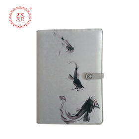 公益爱心【众】品牌 《三友图》多功能智能笔记本 真丝封面