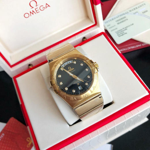 OMEGA欧米茄星座系列双历款 男士腕表
机芯：进口西铁城 商品图4