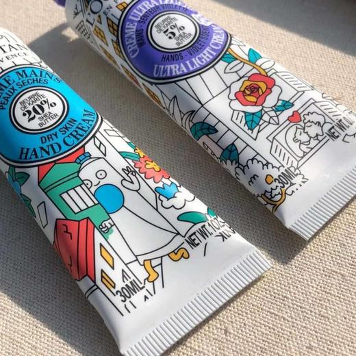 手霜界的爱马仕 | L’OCCITANE法国欧舒丹 x OMY 法国涂鸦公司联名限量款护手霜 万年树皮手都能水润润 [福利品] 商品图4