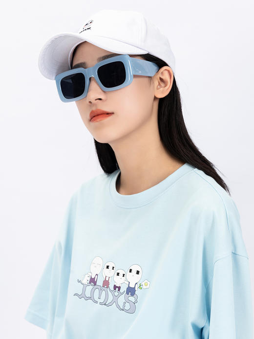 IMXS联名汤圆酱 潮牌情侣棒球帽百搭纯色帽子可调节鸭舌帽休闲 商品图2