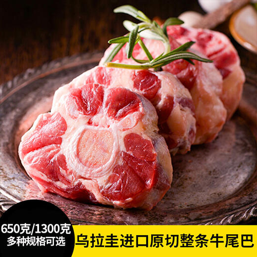 花间肥【1.3斤-2.6斤装】乌拉圭进口精选牛尾巴 650克-1300克 原肉原切 奶香浓郁 炖煮煲汤 商品图0
