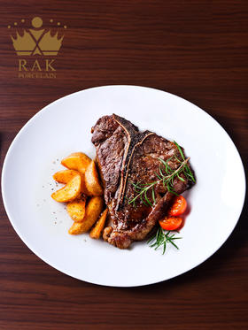 【6F】牛排盘子西餐盘家用网红个性欧式精致餐盘平盘高档北欧陶瓷早餐盘