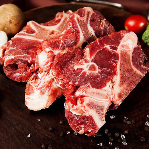 花间肥【2.4斤 3包装】澳洲进口谷饲牛脖骨1200克 原肉原切 脖骨带肉 奶香味浓 煲汤红烧焖酱卤 商品图3