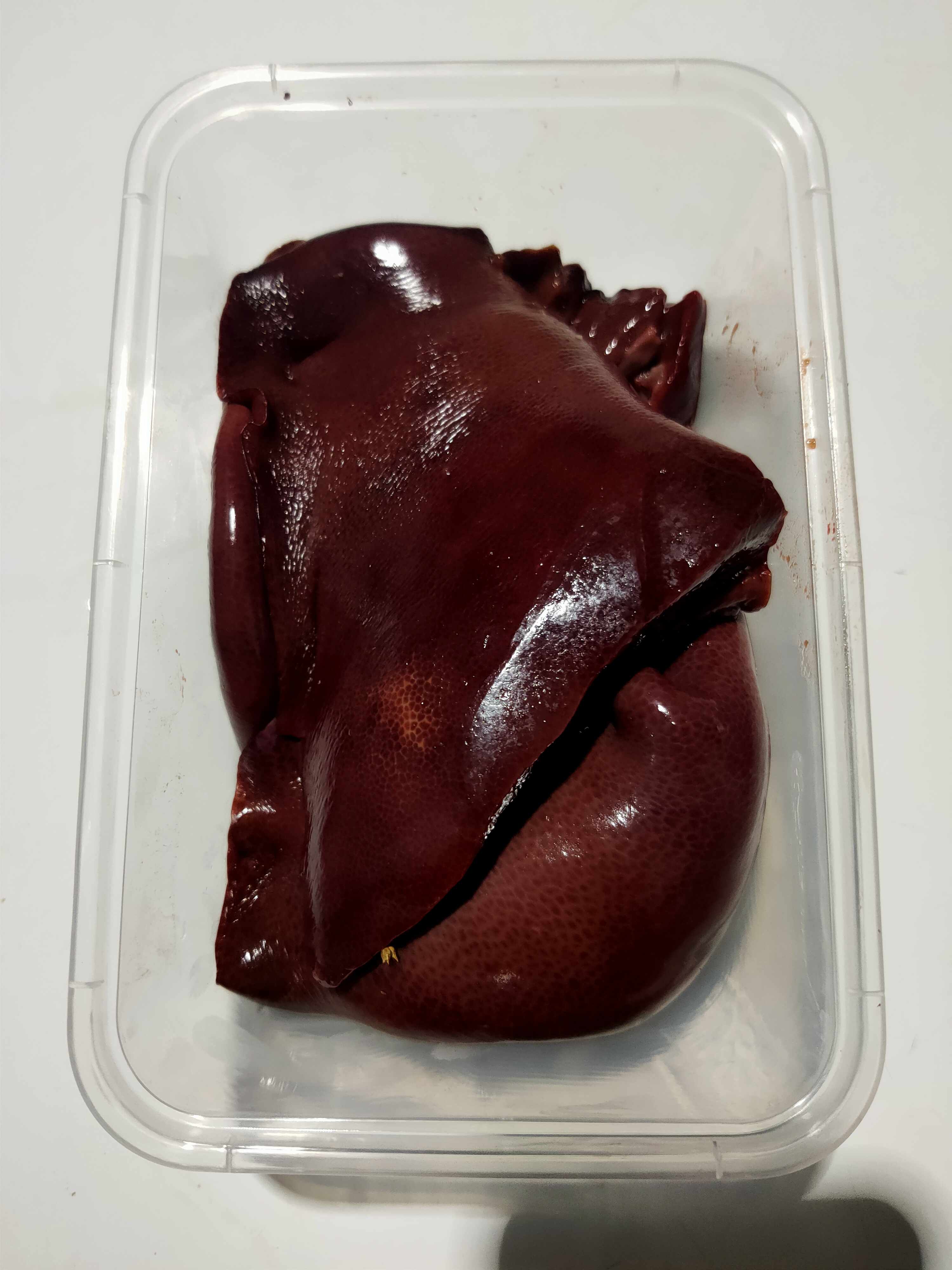 黑猪肝，1份1斤