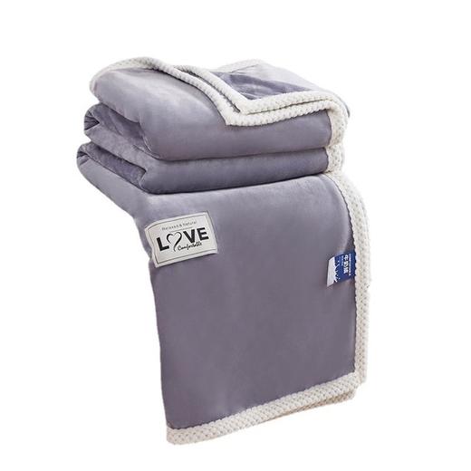 【口碑网红同款】秋冬加厚珊瑚绒牛奶绒毛毯午睡毯 不掉毛 亲肤柔软 多色多尺码可选 商品图9