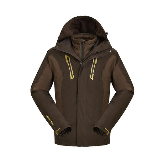 Alpinepro阿尔派妮/男款羽绒三合一锋衣 MJCF807CN 商品图0