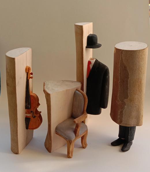 旧时光-木雕-李易军 商品图0