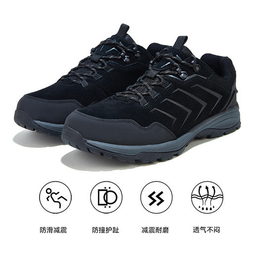 伯希和登山鞋防水防滑透气户外运动鞋秋冬牛皮厚底耐磨徒步鞋12131908 商品图1