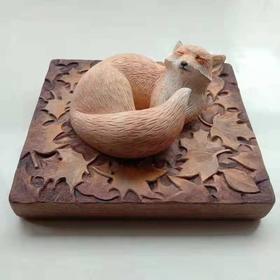 秋-木雕-李易军