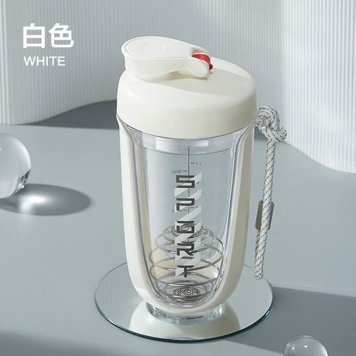 摇摇杯运动水杯大容量便携蛋白粉奶昔水杯健身搅拌杯男女高颜值杯 商品图8