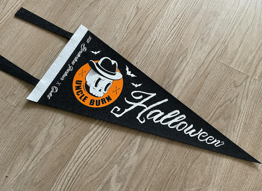Uncle Burn 烈叔 万圣节三角旗 商品图0