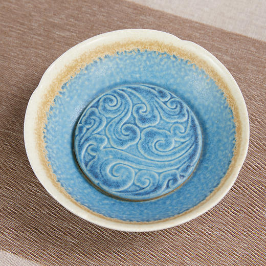 楚汉陶丨金狮献瑞 茶具套组 陶器 1壶1海6茶杯 商品图4