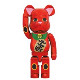 Bearbrick 电镀红招财猫 千万两 1000%
