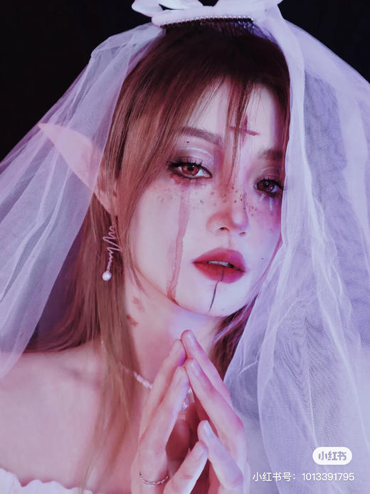 【年抛】红色美瞳| cosplay美瞳 | 小直径14.0| 最高800° 商品图4