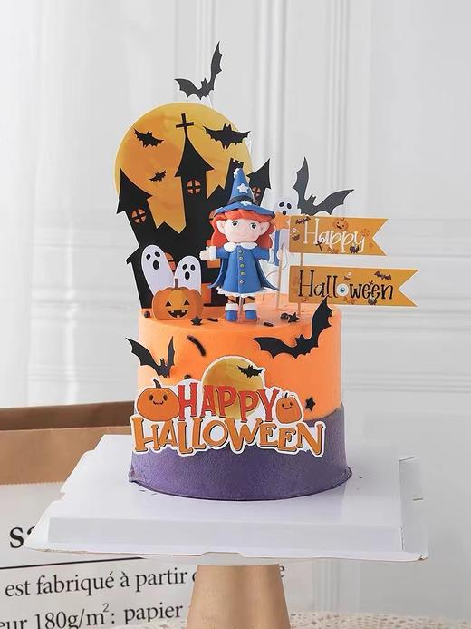 【万圣节女巫】叮当CAKE爆款生日蛋糕-鲜果奶油蛋糕 商品图0