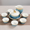 楚汉陶丨金狮献瑞 茶具套组 陶器 1壶1海6茶杯 商品缩略图1