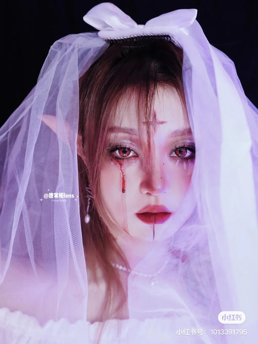 【年抛】红色美瞳| cosplay美瞳 | 小直径14.0| 最高800° 商品图5