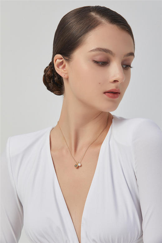 Pearl moments 灵感星球Mini星球珍珠项链 商品图12