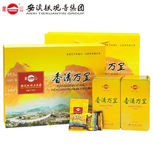 凤山 QT3000香清万里 铁观音清香型 礼盒装250g 商品图3