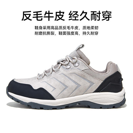 伯希和登山鞋防水防滑透气户外运动鞋秋冬牛皮厚底耐磨徒步鞋12131908 商品图0