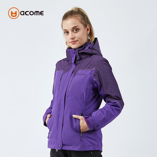 Acome阿珂姆/蒙梅迪女式羽绒内胆冲锋衣 AG152S2020 商品图8