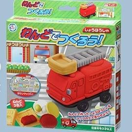 银鸟 一齐来玩粘土！/消防车套装玩具462-023