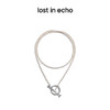 lost in echo 原创设计师品牌 个性设计感多层拼接大OT扣珍珠项链男女同款 商品缩略图3