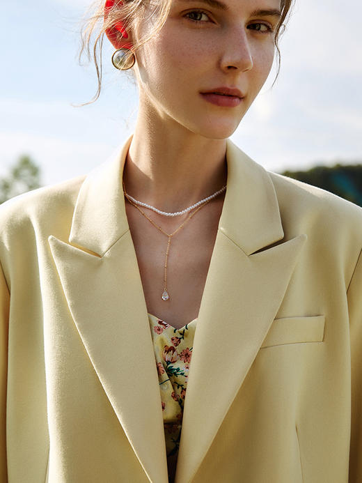 欧芮儿西装外套女2021新款宽松时尚休闲设计感小众时尚外套 商品图1