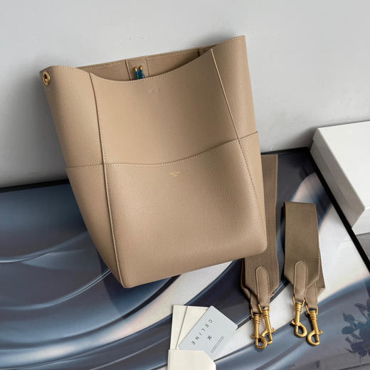 大号SEAU SANGLE水桶-奶茶色 商品图0