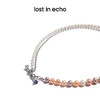 lost in echo 原创设计师品牌 设计感不对称珍珠拼接双层钉子项链 商品缩略图3