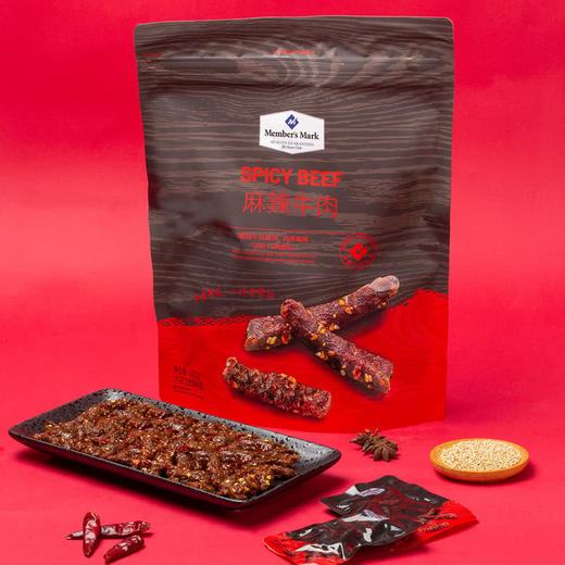 MM 山姆 Member's Mark 麻辣牛肉 500g 商品图4