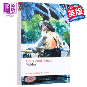 预售 【中商原版】梭罗：瓦尔登湖（牛津世界经典系列）英文原版 Walden (Oxford Worlds Classics)