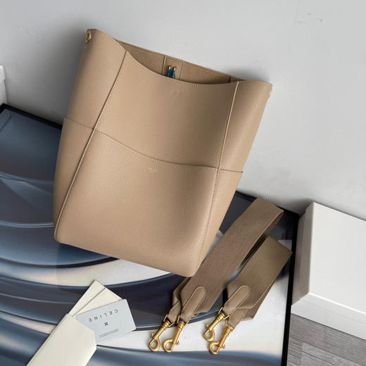 大号SEAU SANGLE水桶-奶茶色 商品图1