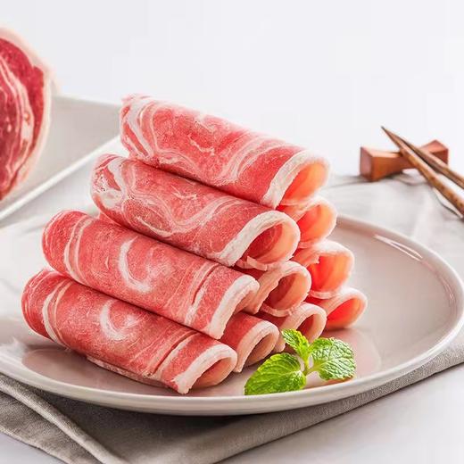 天顺源精制羔羊肉片1kg 商品图0