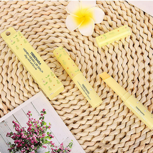 【一般贸易】泰国TREECHADA 蜜梨变色唇膏1.7g 温感滋润修护温和淡化 商品图3