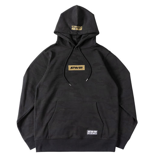 2021秋冬新款 DPLS X RWB BOX LOGO HOODIE 金标/银标 商品图2