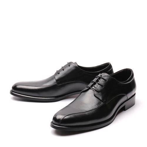 【新品】UROK男士商务正装皮鞋手工男鞋英伦西装鞋定制德比鞋 商品图1