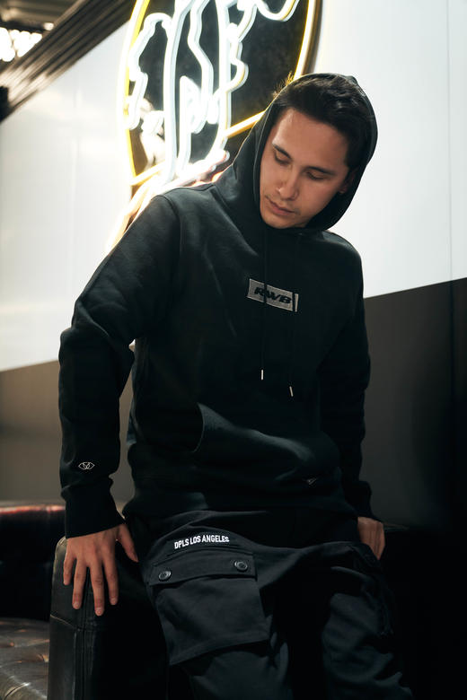 2021秋冬新款 DPLS X RWB BOX LOGO HOODIE 金标/银标 商品图12