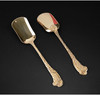 独角鹿西洋古董法国Odiot路易十五风纯银镀金汤匙勺子甜点套装 商品缩略图3