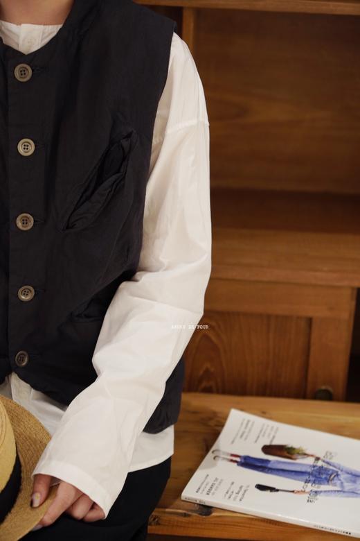 Au garcons炭黑/黑纽扣马甲 商品图11