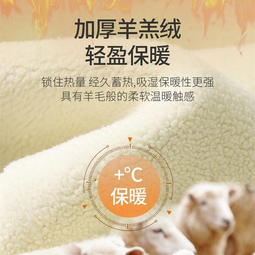【超暖羊羔绒！穿上就是“小腰精”】收腹提臀，百搭显瘦，打造蜜桃臀，-30℃都不怕冷！鲨鱼皮羊羔绒芭比裤，亲肤舒适瑜伽裤/骑行裤/鲨鱼裤lingxin 商品图2