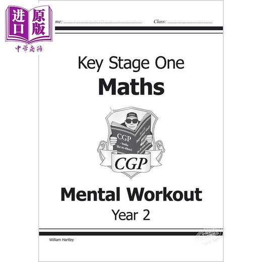 CGP英国教辅 小学二年级英语数学综合练习4册 KS1 English Maths Year 2 Catch-Up Essentials 语法 心算 含答案 商品图3