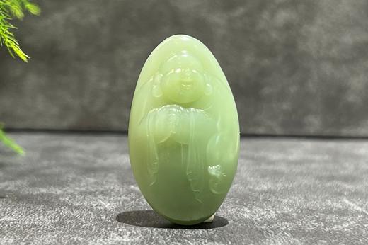 【御珠宫坊】碧玉佛挂件 商品图0