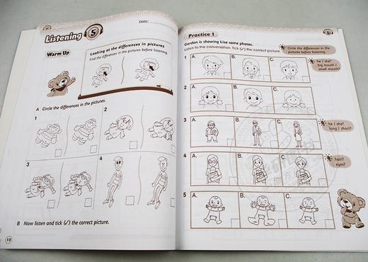 培生香港朗文小学英语教材一年级上学期 听说练习册 英文原版 Primary Longman Express 1A Listening speaking 第二版朗文快车PLE 商品图2