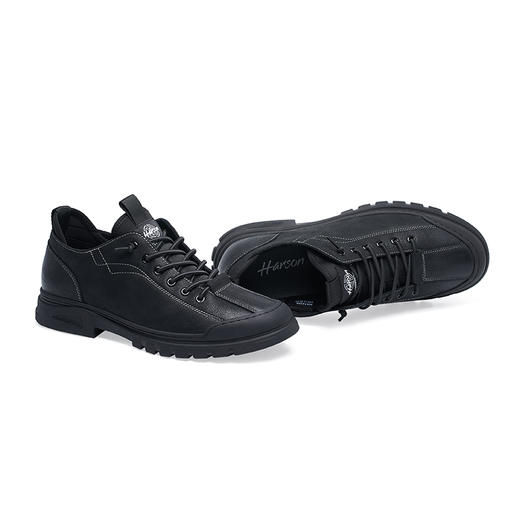 哈森男鞋2021秋季新款时尚休闲高帮鞋MA14326 商品图4