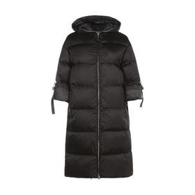 【现货秒发】PRADA/普拉达 女士羽绒服 女士再生锦纶中长款鹅绒连帽羽绒服外套 291544 1WQ8 S 192