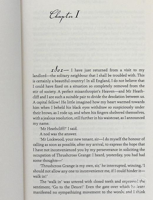 【中商原版】Wuthering Heights:  (Penguin Classics Deluxe Edition) 呼啸山庄 企鹅兰登封面展 商品图7