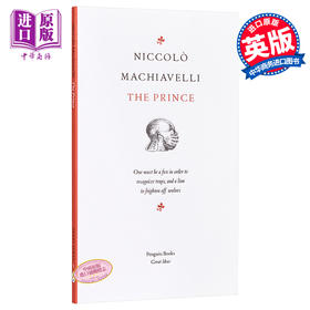 【中商原版】马基雅维里：君主论 英文原版 Penguin Great Ideas : The Prince Niccolo Machiavelli and Anthony Grafton