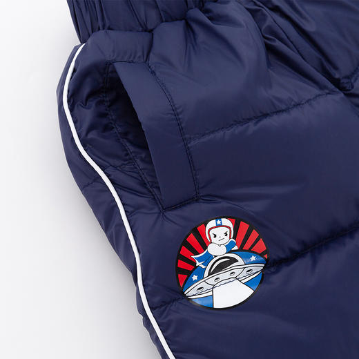 贝贝怡新款男童太空卡通系列秋冬宝宝保暖轻羽绒裤长裤214K2225
 商品图7